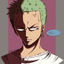 Grumpy Swordsman ~Zoro Fanart~