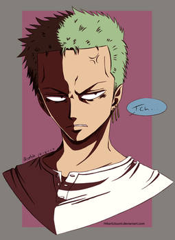 Grumpy Swordsman ~Zoro Fanart~