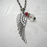 Steampunk Angel Wing Necklace