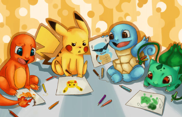 Pokemon Drawing Time by frozentofu on DeviantArt