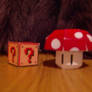 Super Musroom and ? Block
