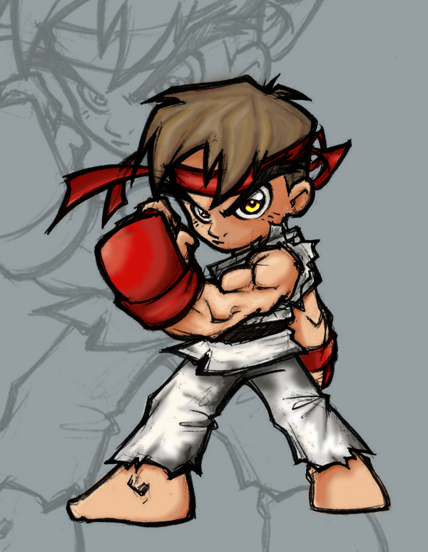 Ryu Chibi Colour