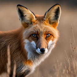 A Fox With The Thousand Yard Stare