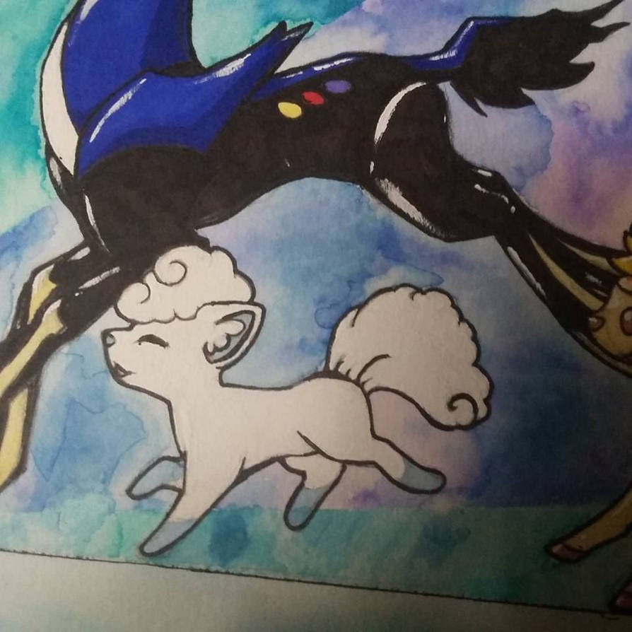 Alolan Vulpix by bloodbunny on DeviantArt