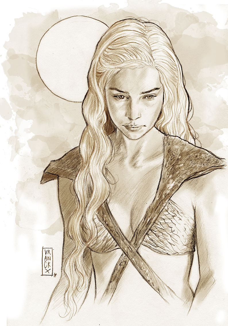 Daenerys Targaryen the mother of dragons