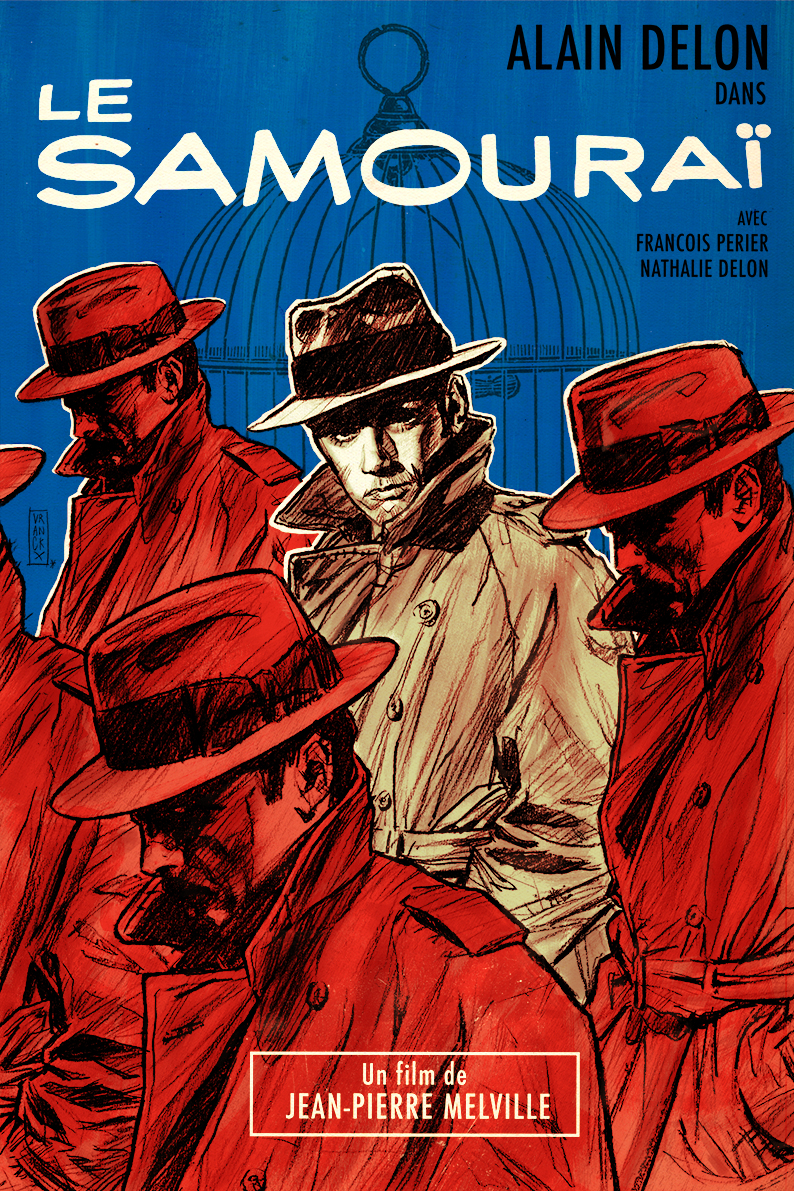 Private commission for Le samourai poster