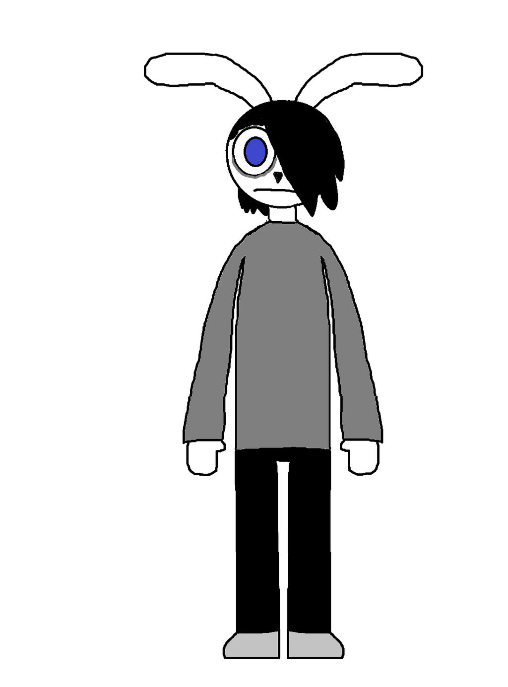 Dave The Emo Bunny by meatpie2259 on DeviantArt