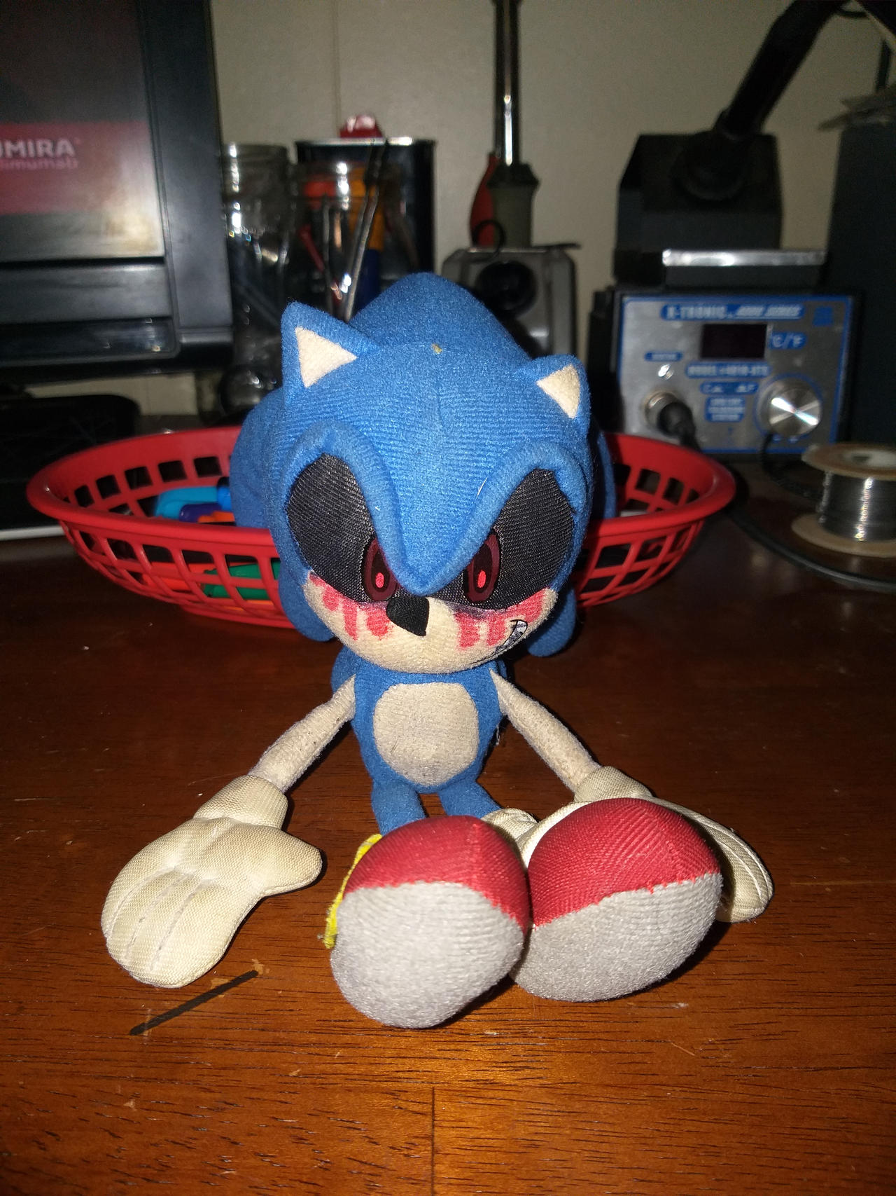 Fleetway Super Sonic Plush the Hedgehog Plush Sonic Exe 