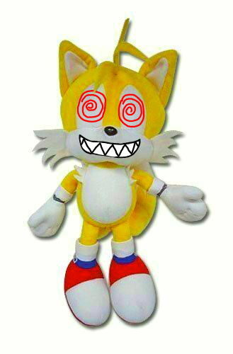 Super online tails plush