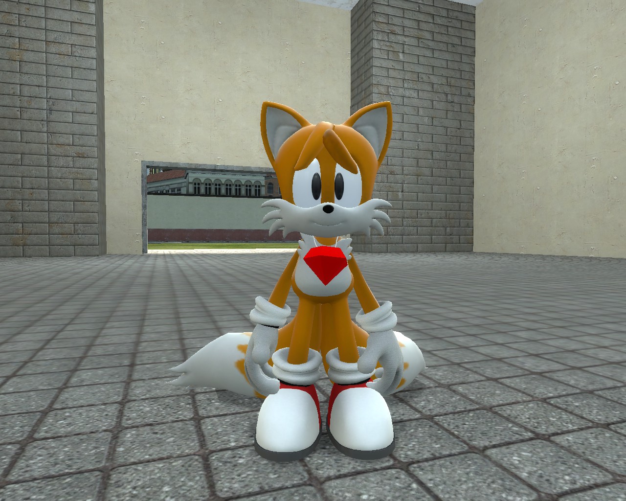 Imagem de tails vs the friends of tails doll #129737703