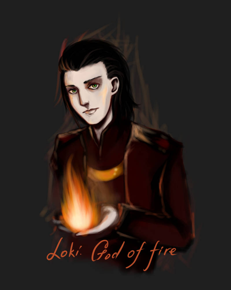 Marvel Loki God Of Fire By Klodwiglichtherz On Deviantart