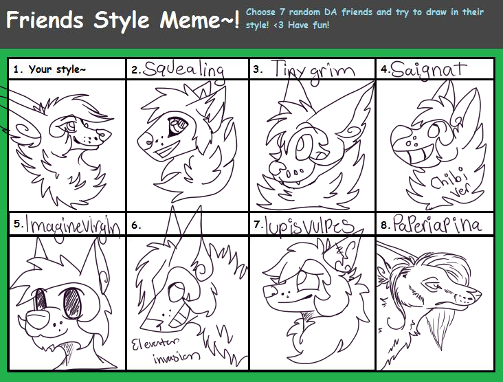 Friends Acquaintances Style Meme By Thealphanapper On Deviantart Friends Acquaintances Style Meme By Thealphanapper On Deviantart