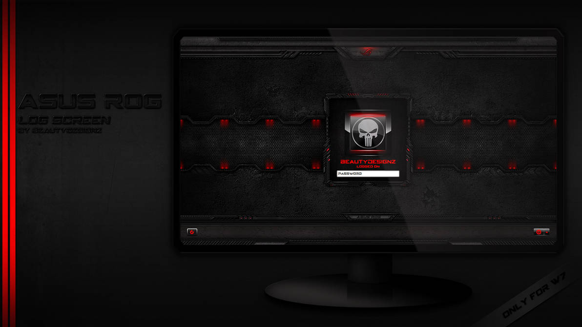 Asus ROG LogScreen - Preveiw by BeautyDesignz on DeviantArt