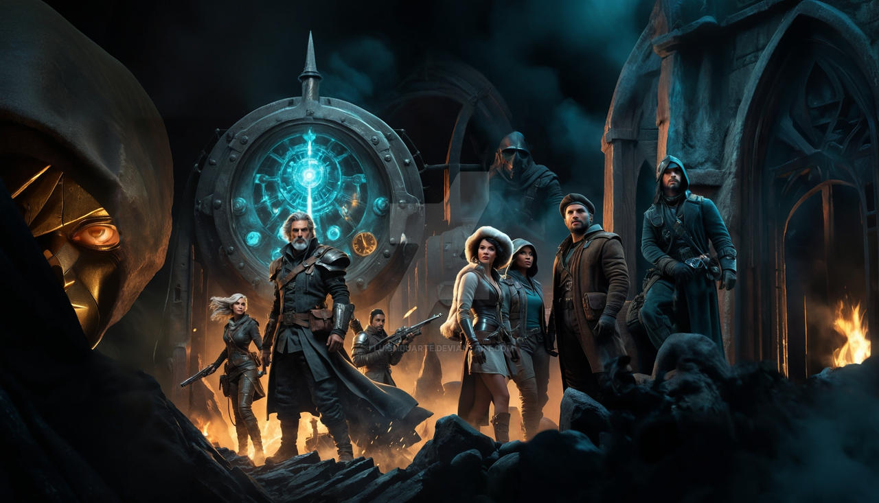 Cc Adventurers 21. Time-Traveling Adventurers by LuisMDuarte on DeviantArt