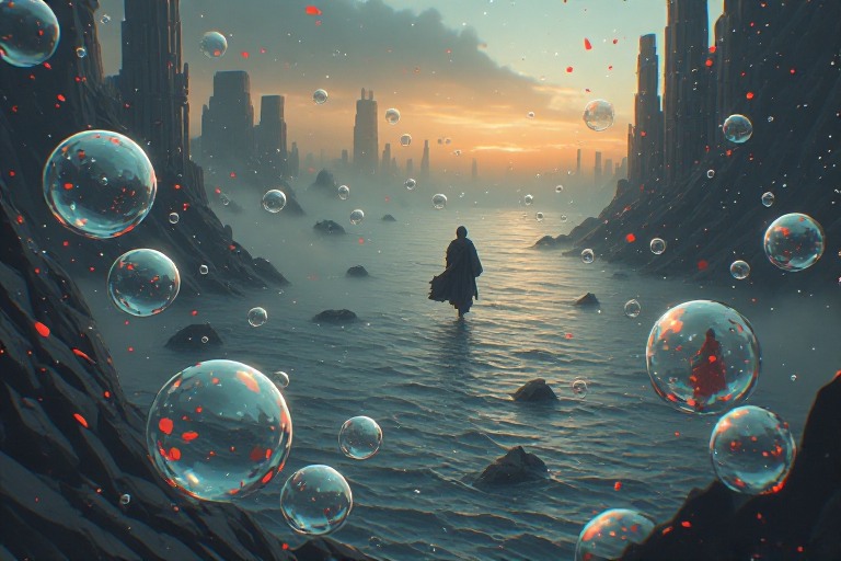 Footsteps on the Shimmering Deep