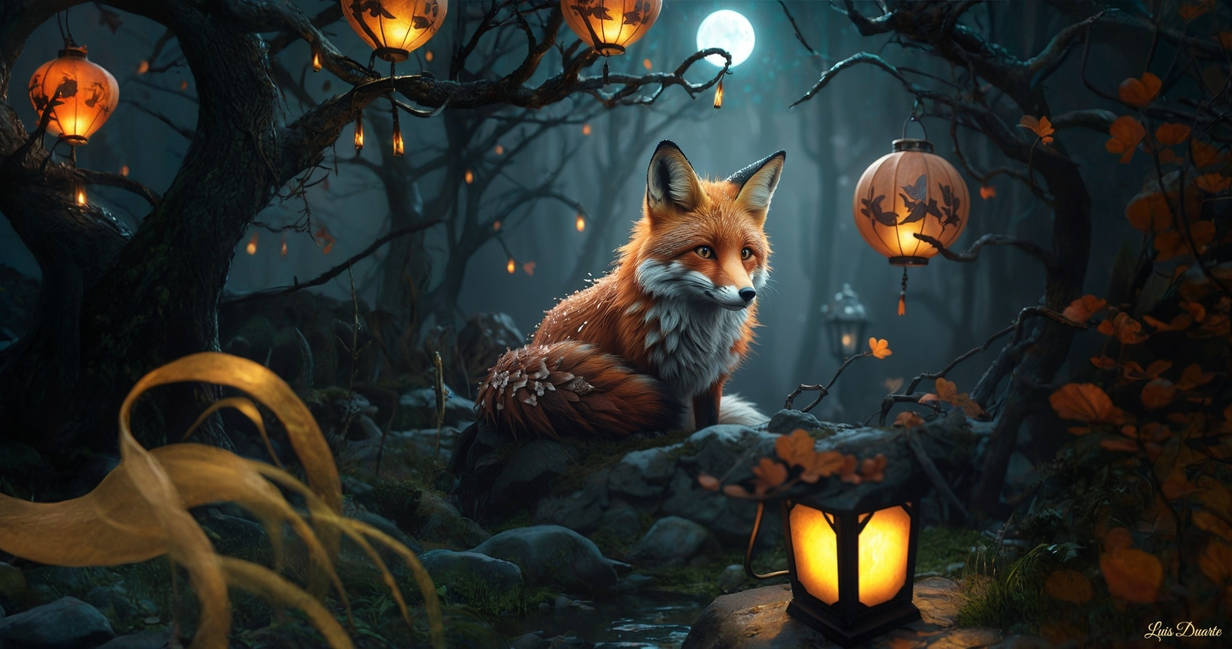 The Fox With a Lantern Tail
