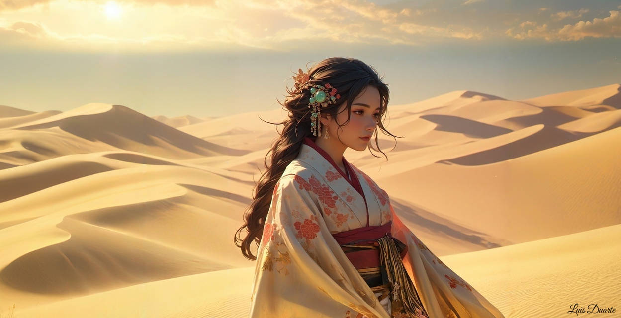 Between Sand and Silk - A Portrait of Resilience