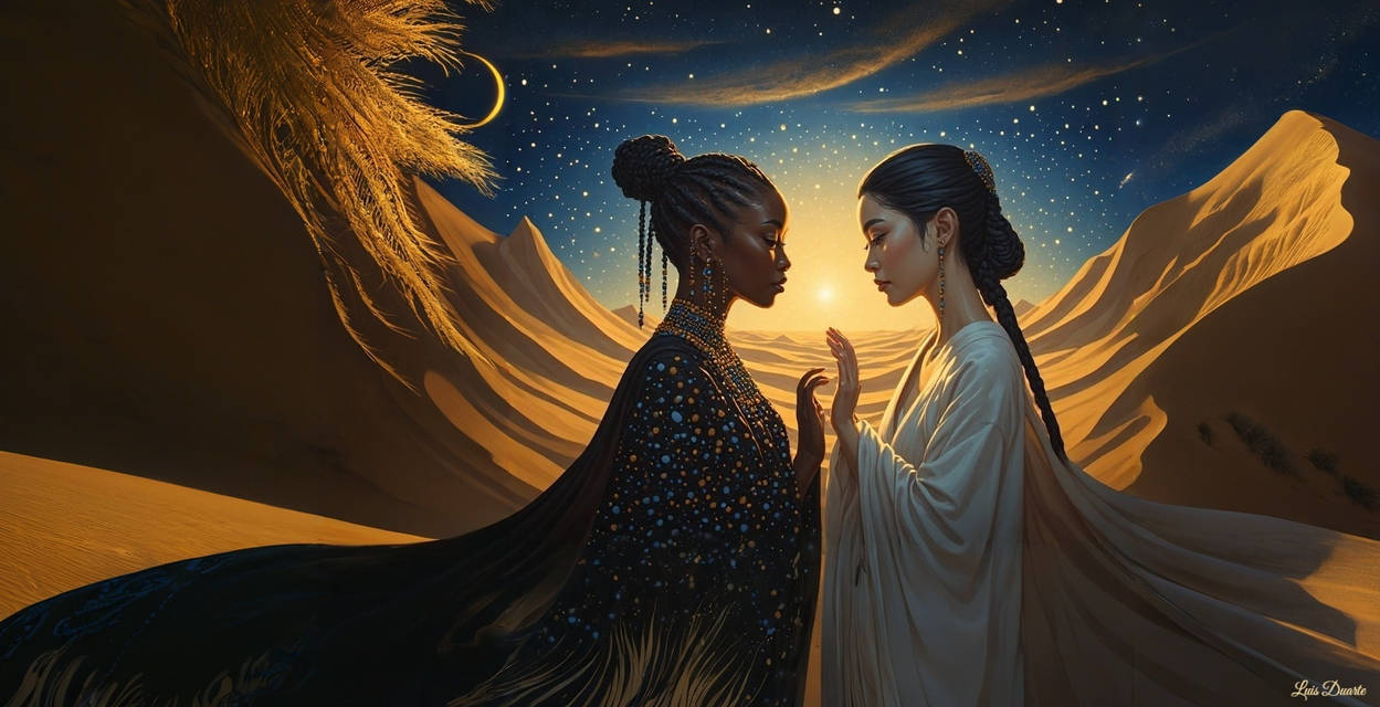 Two Ethereal Suns, One Horizon