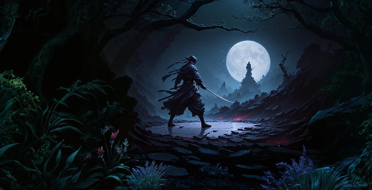 Shadows Sculpted in Moonlight