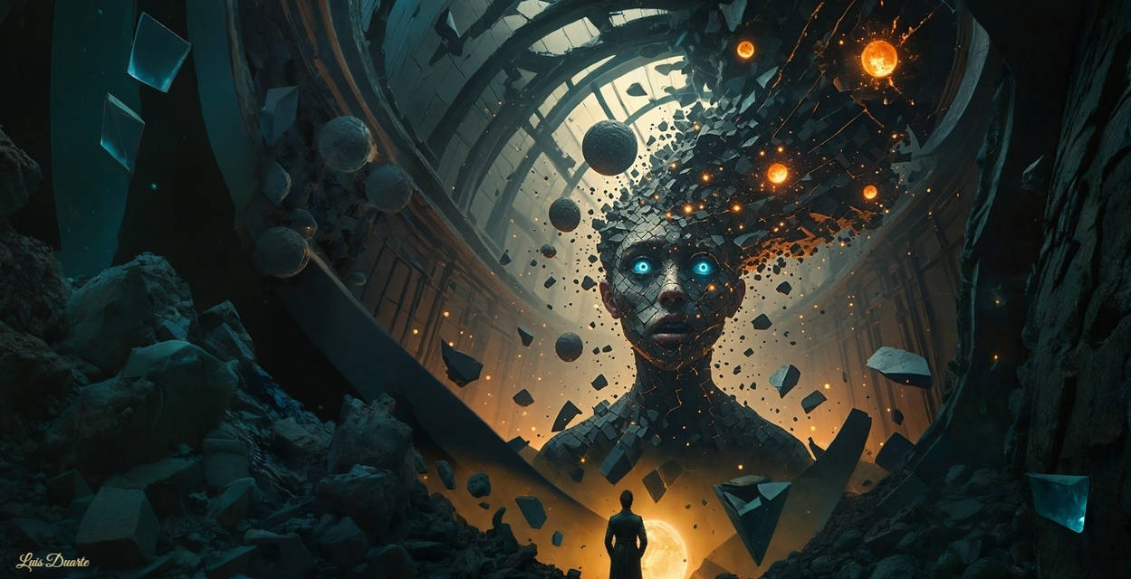 Where the Glass Fractures into Fate