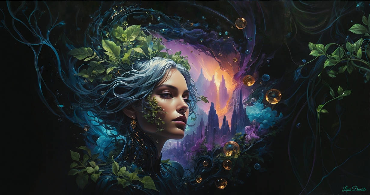 Verdant Echoes in a Digital Void