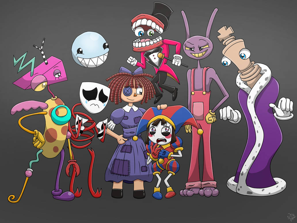 The Amazing Digital Circus Main Characters by Tbow1217 on DeviantArt