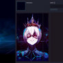 Steam Artwork Design - Synthwave King Kaneki