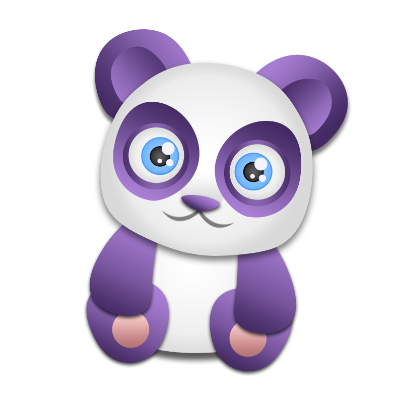 Purple Panda