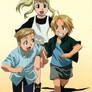 Ed,Al and Winry