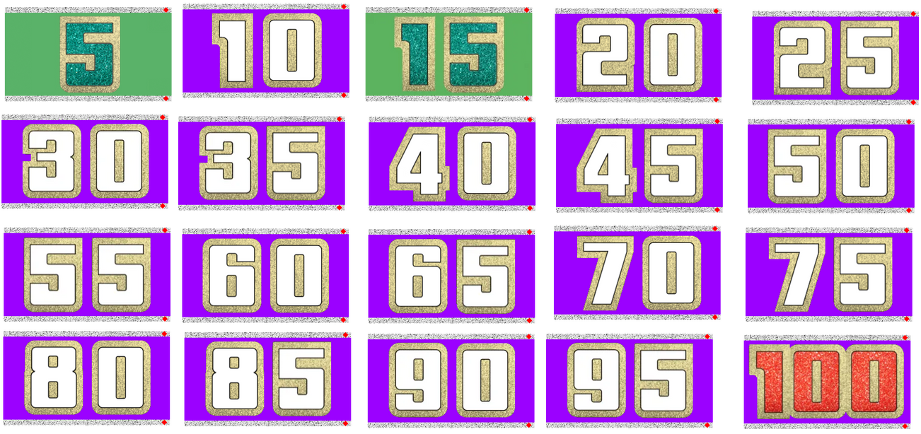 TPiR - Season 37 Wheel Numbers (Purple Variant) by JonesDylan874 on ...