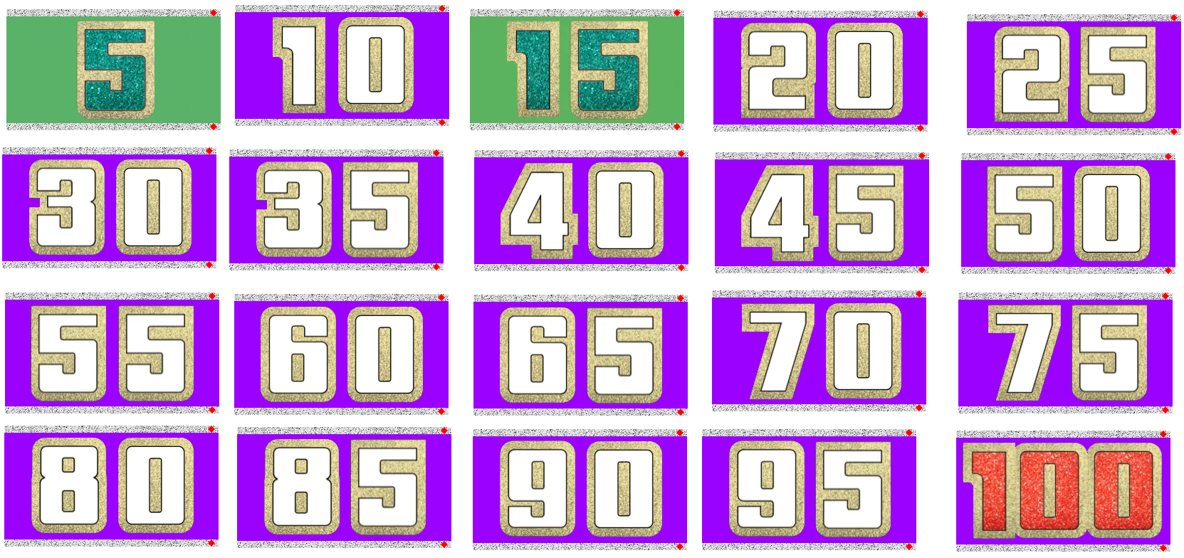 Number Display Variant TPiR - Season 37 Wheel Numbers (Purple Variant) by JonesDylan874 on ...