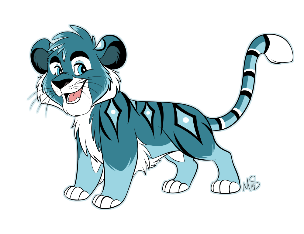 Frost the Tiger by TheRealBlackLion