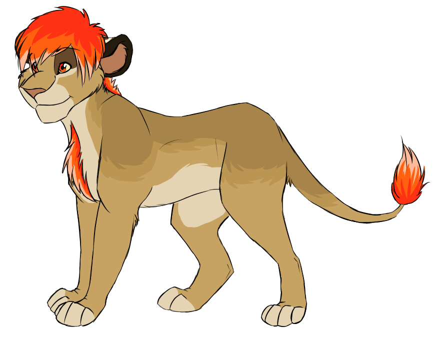 Flame Ref Sheet by TheRealBlackLion