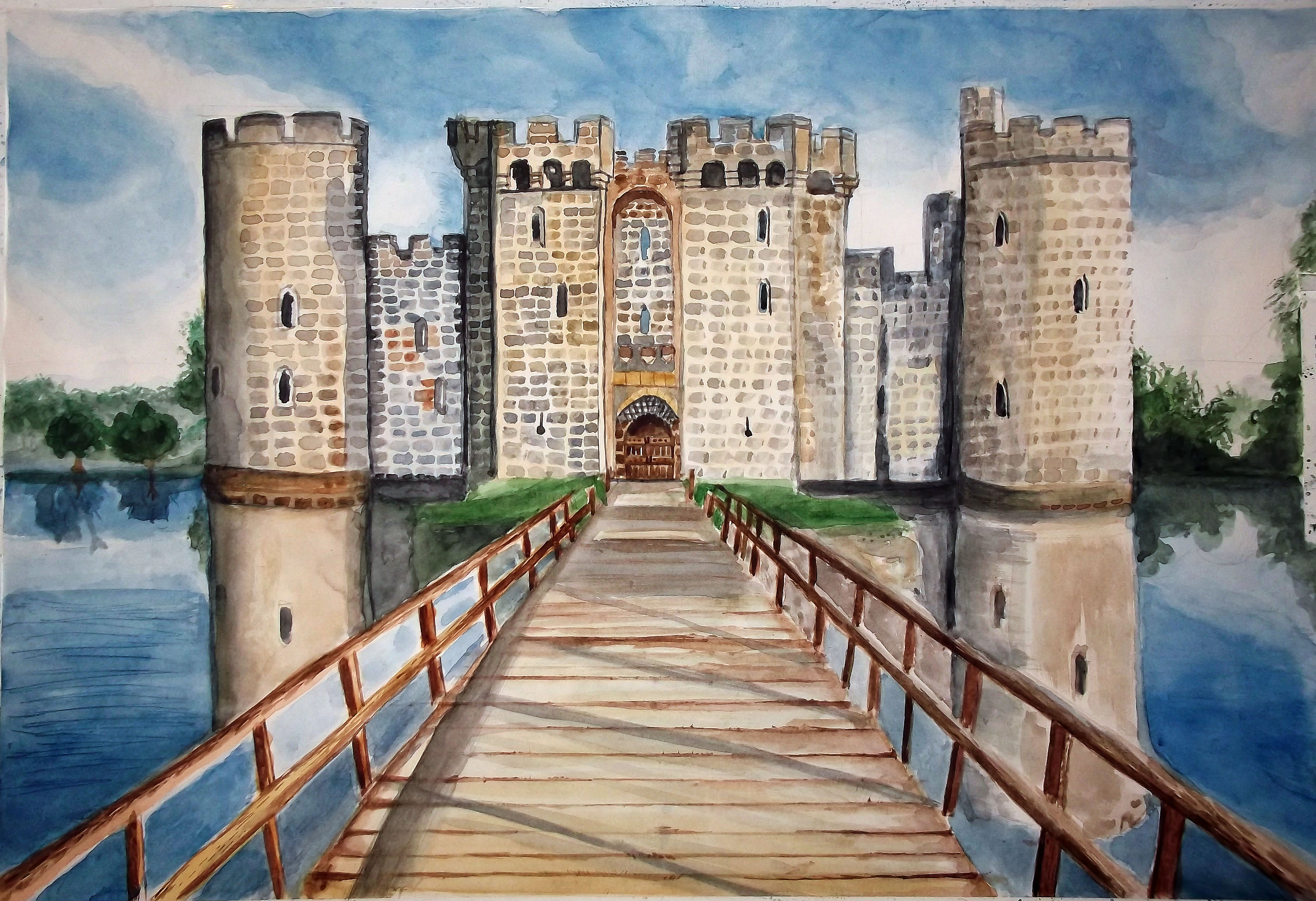 Castle Watercolor