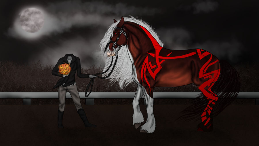 The Headless Horsewoman by Thoroughbreds4Me on DeviantArt