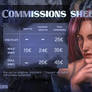 Commissions sheet