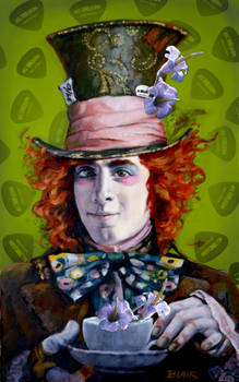 Jack Barakat as the Mad Hatter