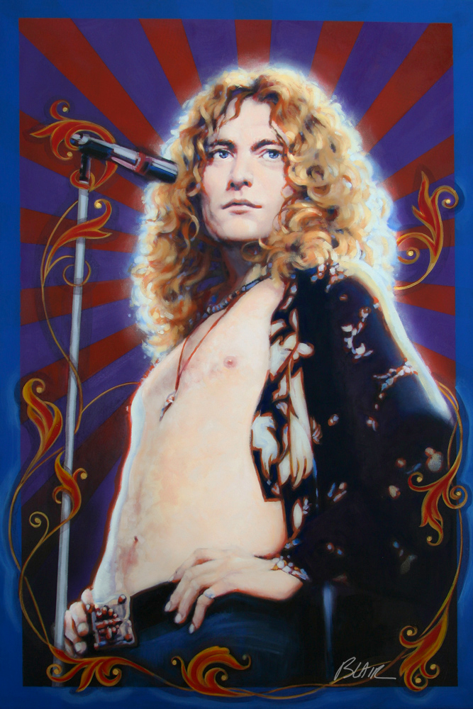 Robert Plant, Led Zeppelin by Cynthia-Blair