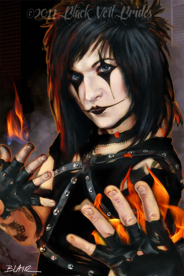 Jinxx, close-up