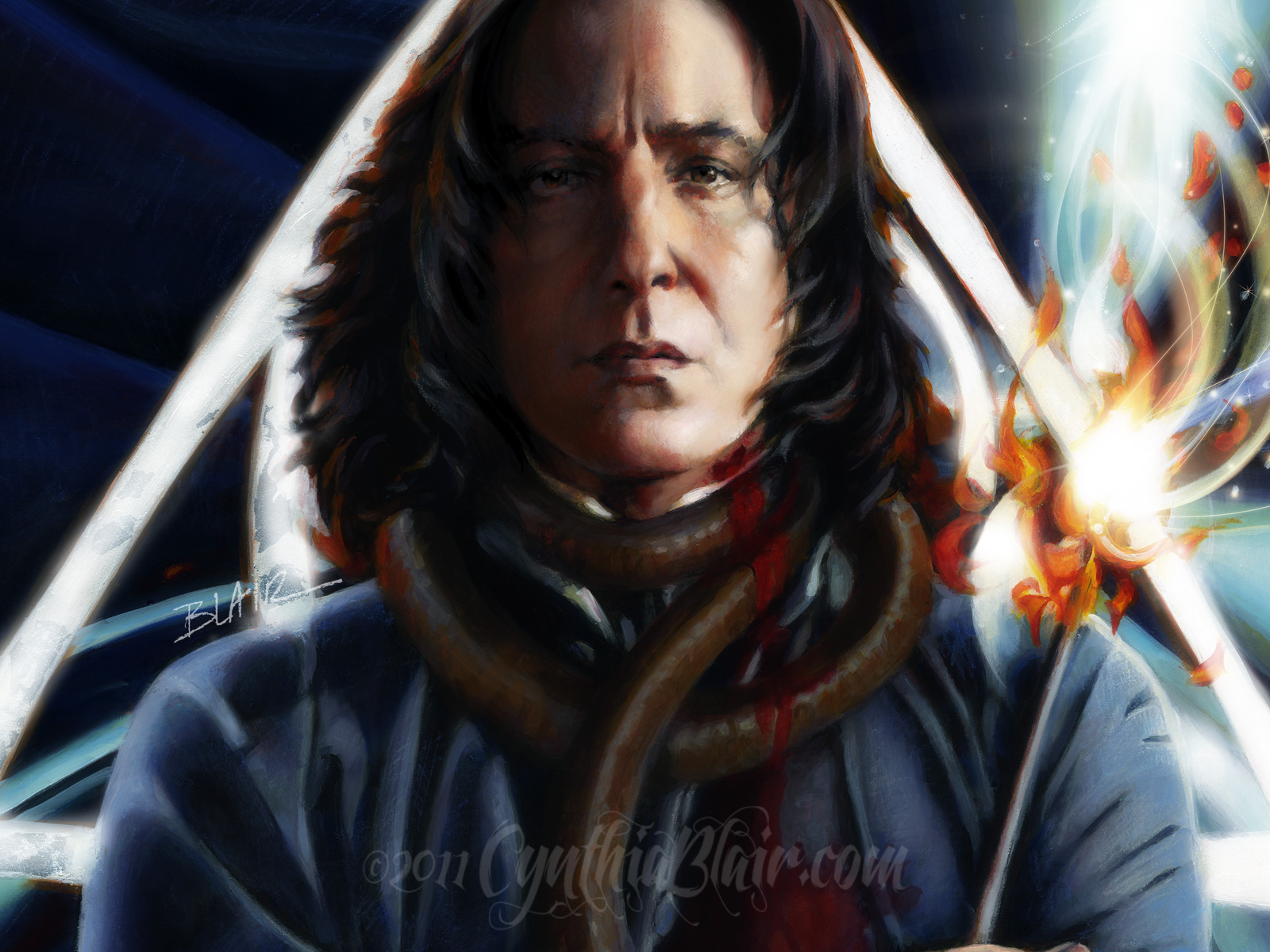 Severus Snape, detail