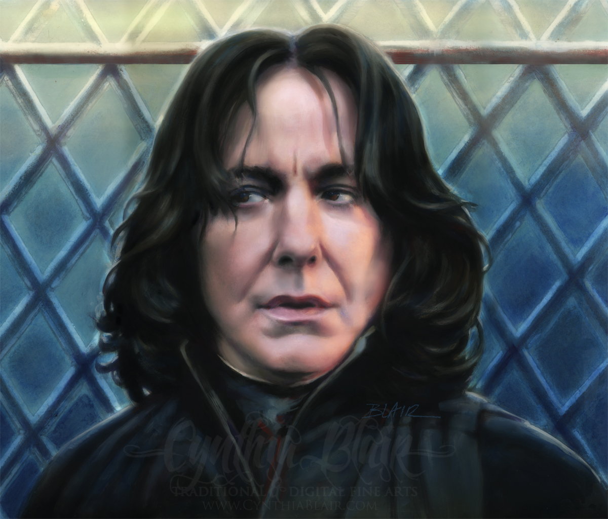 Snape Writing Snape's Bad Day by Cynthia-Blair on DeviantArt