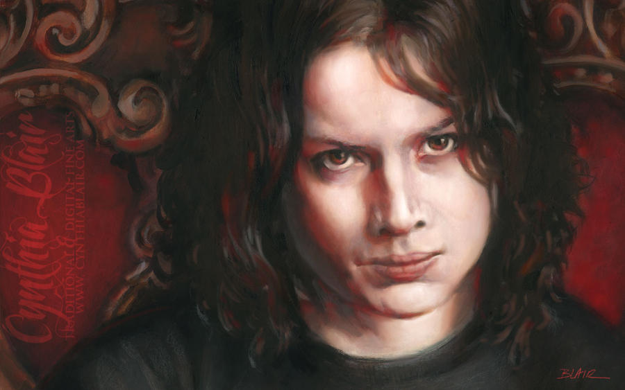 Jack White portrait detail