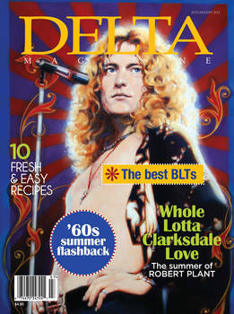 Robert Plant, Delta Magazine cover