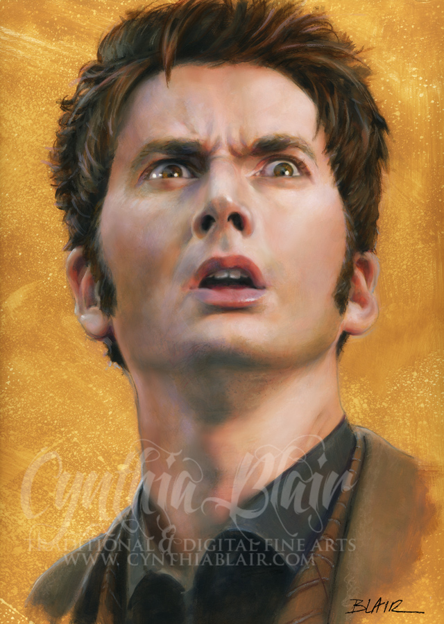 David Tennant, Dr. Who by CynthiaBlair on DeviantArt