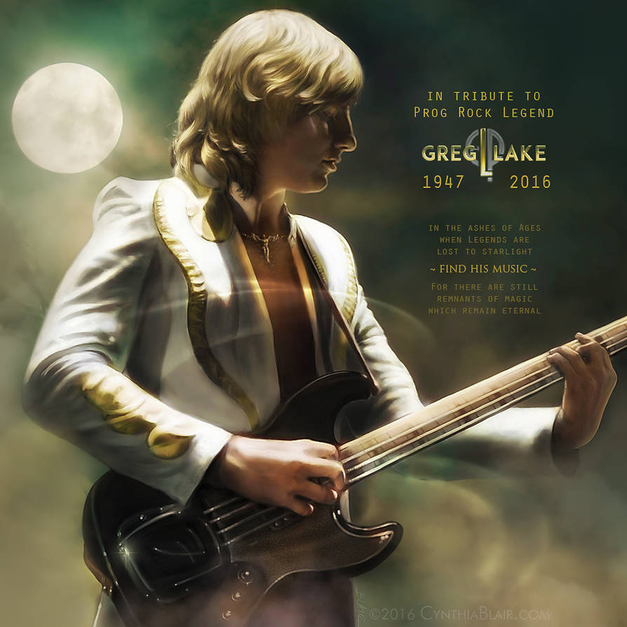 Greg Lake in tribute