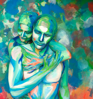 Bodypainting - couple I