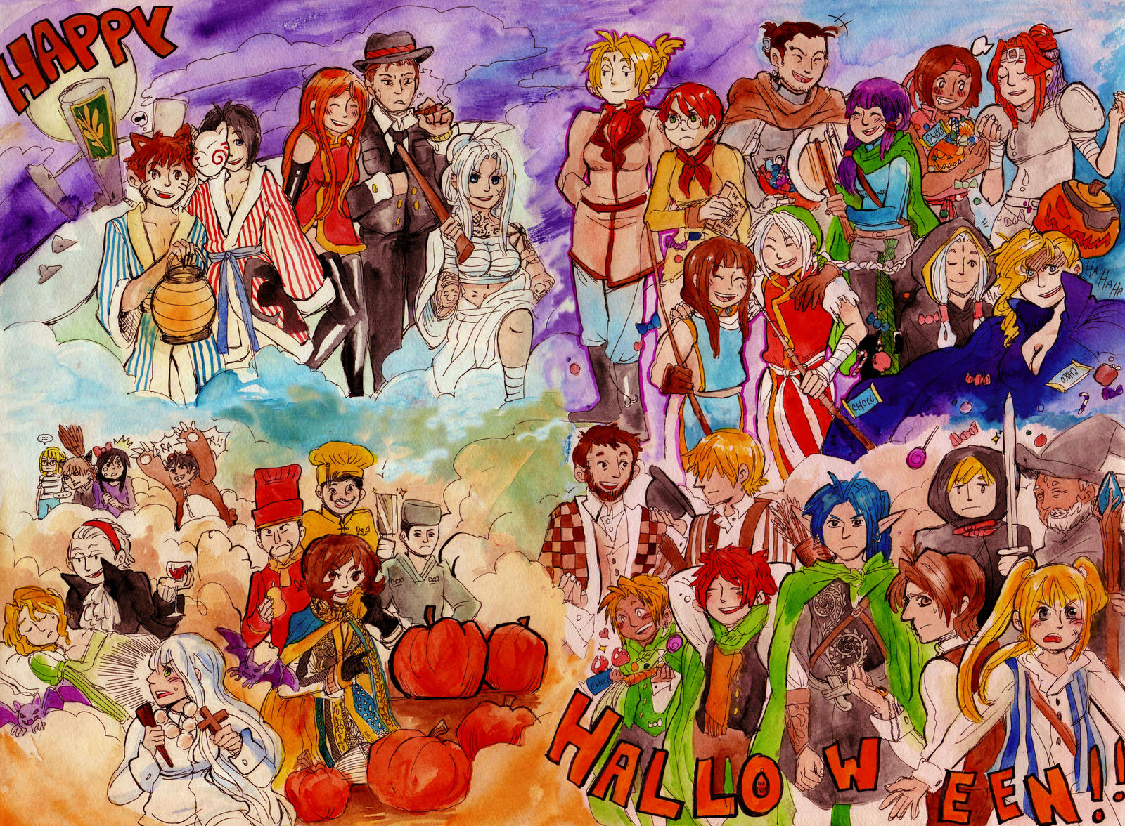 Merry Halloween Suikoden-style