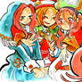 Rune Factory - Melody, Lara and Cinnamon