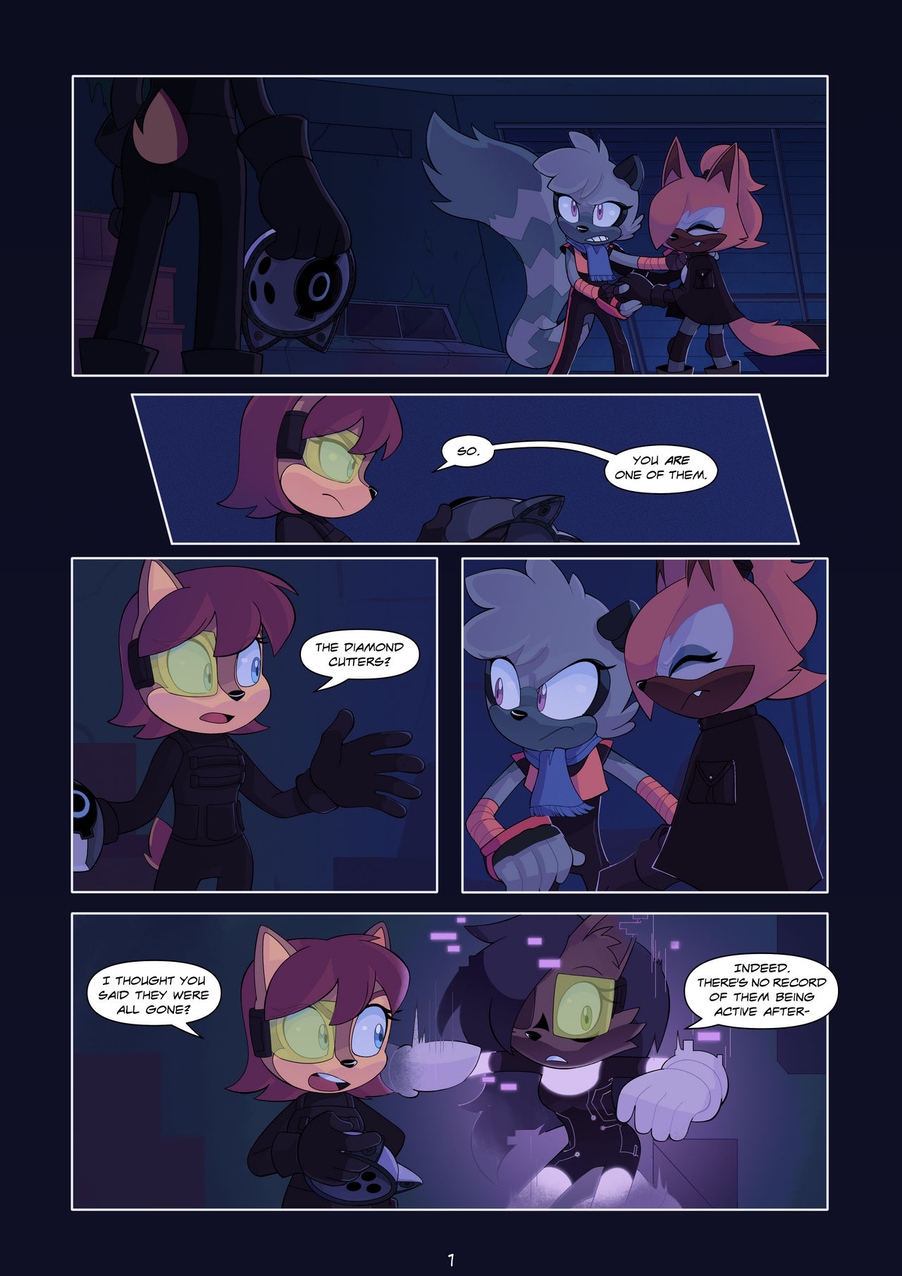Tangle and Whisper New Roads #2 Page 1 by AvaArcticFox on DeviantArt