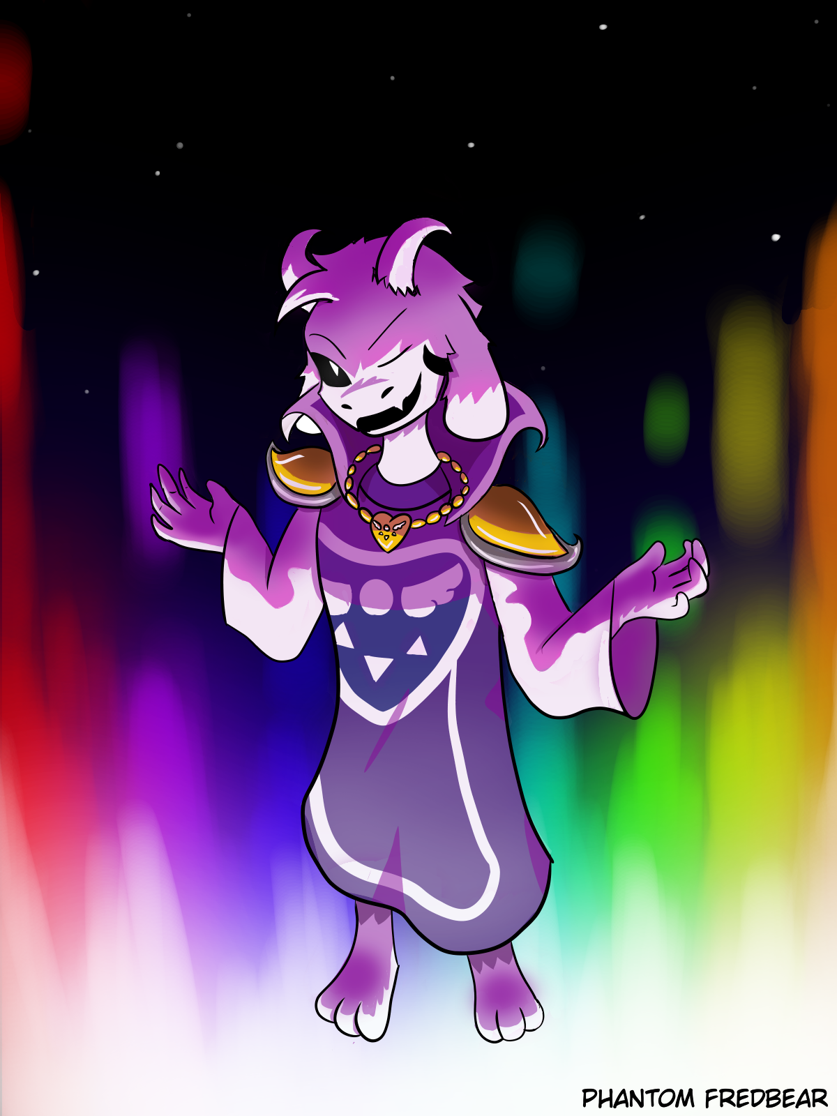 Undertale - Asriel by PacocaMaster on DeviantArt